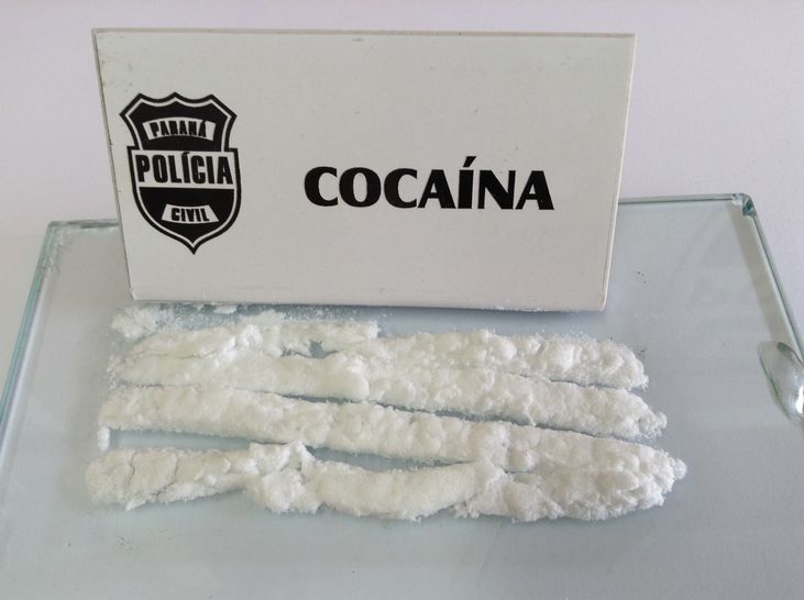 Amostra de cocaína