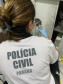 PCPR realiza perícia papiloscópica em local de crime em Matinhos