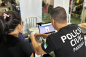 PCPR na Comunidade oferece serviços de polícia judiciária para a população de Palmeira 