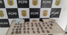 PCPR prende em flagrante homem por tráfico de drogas em Castro 