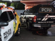 PCPR prende dois homens em flagrante por roubo em Cruzeiro do Oeste