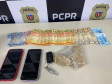 PCPR prende em flagrante duas pessoas por tráfico de drogas em Castro