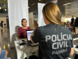PCPR na Comunidade leva serviços de polícia judiciária para população de Curitiba, Paranaguá e Palmas