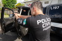 PCPR e PCSC prendem duas pessoas suspeitas de duplo homicídio ocorrido em Ponta Grossa