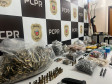 PCPR apreende mais de mil munições e outros produtos ilícitos em residência de Curitiba
