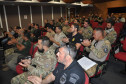 Representantes da PCPR discutem técnicas de operações especiais em encontro nacional.