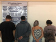 PCPR prende quatro pessoas suspeitas de tráfico de drogas em Telêmaco Borba