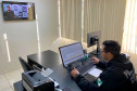 Flagrantes por videoconferência agilizam o trabalho da PCPR