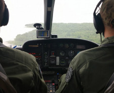 Polícia Civil do Paraná em operações aéreas na Costa Oeste