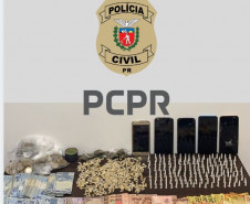 PCPR prende casal e apreende duas adolescentes por tráfico de drogas na RMC