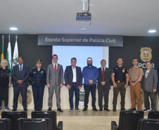 PCPR realiza seminário integrado com agentes da segurança pública e Consegs em Curitiba