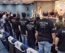 PCPR realiza entrega de medalhas para servidores da Região Metropolitana de Curitiba