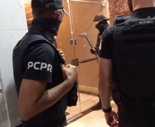 PCPR, PF e Receita Federal prendem 29 pessoas em operação contra organização criminosa ligada ao tráfico internacional de drogas 
