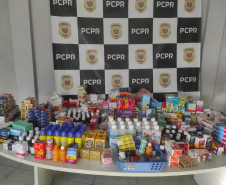 PCPR prende dois homens em flagrante por adulteração de produtos medicinais em Piraquara