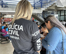 PCPR na Comunidade oferece serviços de polícia judiciária para a população de Salto do Lontra 