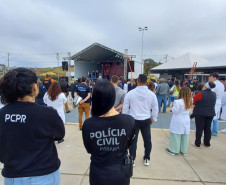 PCPR na Comunidade atende 600 pessoas durante evento alusivo aos 200 anos de Ponta Grossa 
