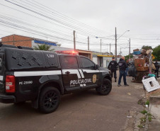 PCPR prende em flagrante seis pessoas e apreende drogas em Curitiba 
