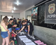 PCPR na Comunidade leva serviços de polícia judiciária para mais de 250 pessoas em Toledo 