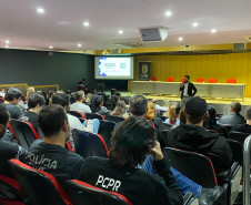 PCPR ministra palestras para mais de 4,7 mil pessoas no mês de outubro em todo Paraná    