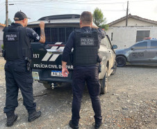 PCPR prende 21 integrantes de organização criminosa ligada ao tráfico de drogas em municípios do Paraná