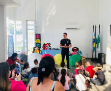 PCPR na Comunidade confecciona documentos de identidade para crianças em Paranaguá 