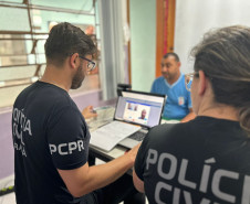 PCPR na Comunidade leva serviços de polícia judiciária aos bairros Pinheirinho e Santa Cândida em Curitiba