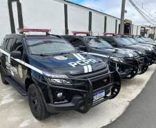 PCPR recebe novas viaturas