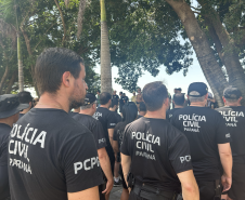 Coordenador da Operação Verão da PCPR se reúne com policiais civis em Porto Rico