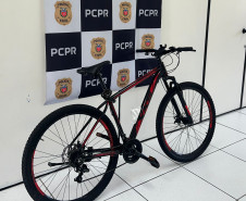 PCPR prende homem por furto de bicicleta em Curitiba