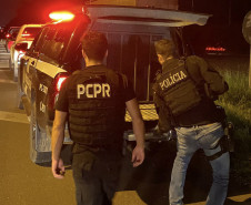 PCPR prende em flagrante duas pessoas por tráfico de drogas em Castro