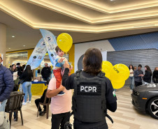PCPR leva orientações sobre segurança no Maio Amarelo e Maio Laranja para mais de 1,5 mil pessoas em Curitiba 