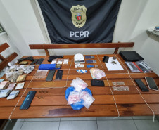 PCPR e PMPR deflagram operação contra o tráfico de drogas na RMC, Litoral e Curitiba