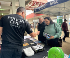 PCPR na Comunidade leva serviços de polícia judiciária para população de Matinhos e Maringá