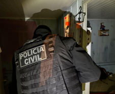 PCPR deflagra operação contra tráfico de drogas e comércio ilegal de armas em Teixeira Soares