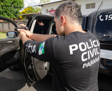 PCPR prende homem suspeito de liderar célula de organização criminosa em Almirante Tamandaré