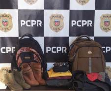 PCPR recupera objetos furtados em Carambeí