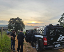 PCPR prende três pessoas por tráfico, receptação e associação criminosa nos Campos Gerais