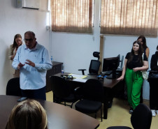 PCPR recebe alunos de Direito para visita técnica na Central de Flagrantes