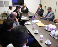 Reunião da diretoria geral da PCPR.