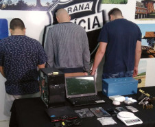 PCPR prendes suspeitos de crimes contra a vida em Ponta Grossa