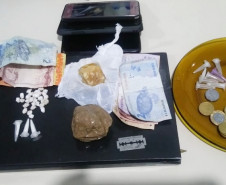 PCPR prende duas suspeitas por tráfico de drogas em Ribeirão do Pinhal