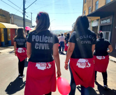 PCPR participa de campanha do “Outubro Rosa” em Jacarezinho