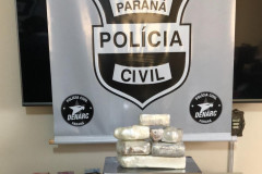PCPR prende dois suspeitos por tráfico de drogas