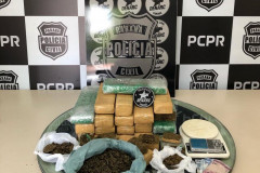 PCPR prende suspeito com 12 quilos de maconha no Sítio Cercado