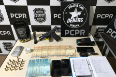 PCPR prende suspeito de tráfico e apreende adolescente em Maringá  