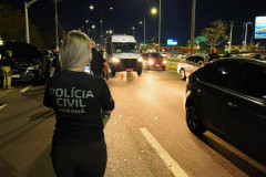 PCPR flagra motoristas alcoolizados durante operação na Linha Verde em Curitiba