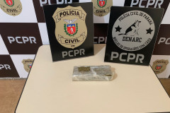 Policias civis apreendem droga em Maringá