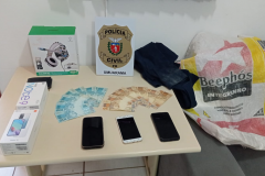 PCPR prende três suspeitos de roubar loja de celulares em Umuarama