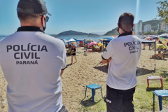 PCPR orienta veranistas sobre uso de caixas de som em alto volume nas praias