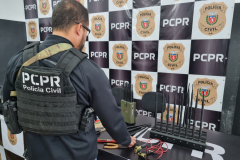 PCPR e PRF prendem 19 pessoas em operação contra organização criminosa envolvida em pelo menos 12 roubos de carga 